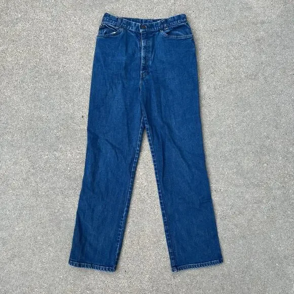 Vintage 80s Levi's Ladies 845 Straight Leg Jeans Size 16
